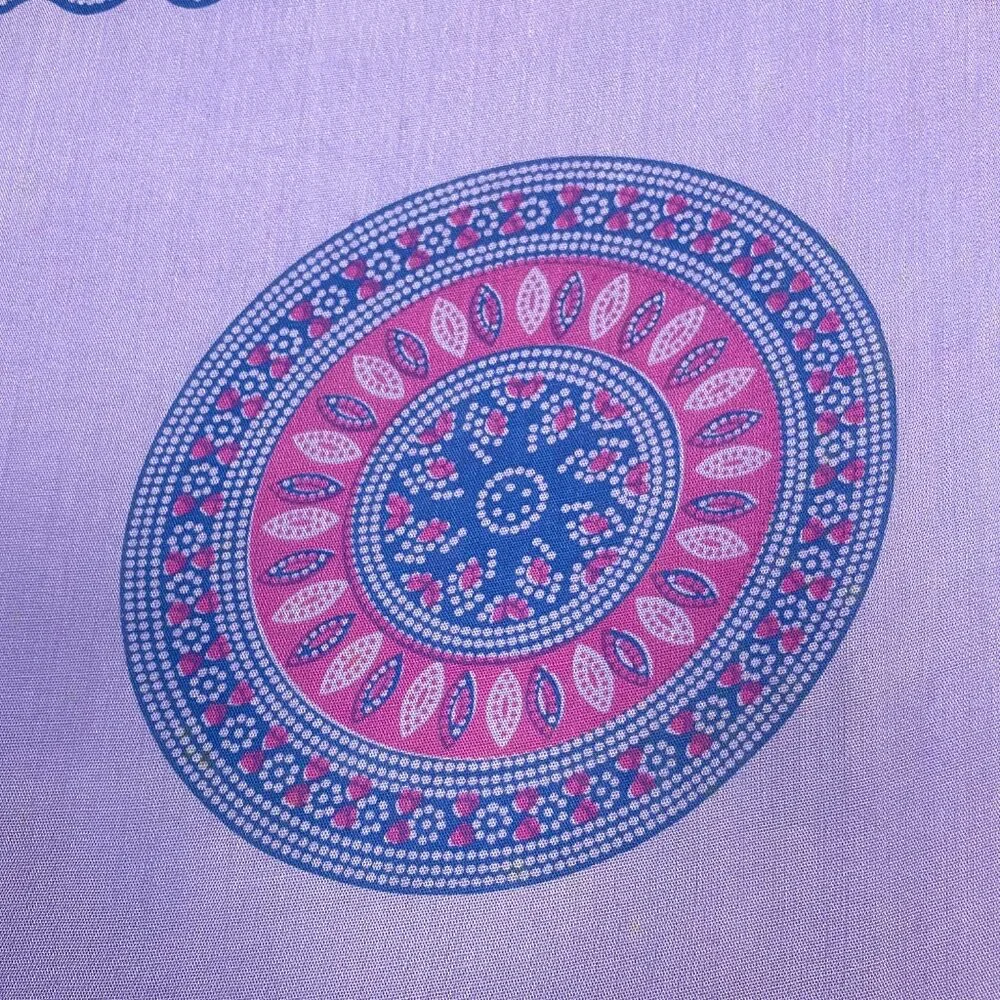 YOA Floral Scarf Shawl Wrap Fringe Mandala‎ Pattern FLAWS Women 62